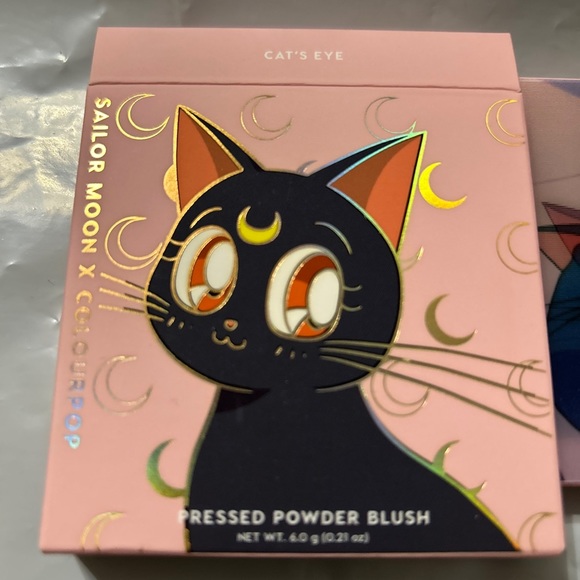 Sailor Moon X ColourPop Pressed Powder Blush in CAT’S EYE 0.21 oz New in box - Picture 10 of 11